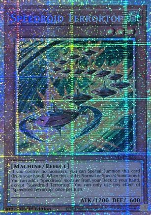 Speedroid Terrortop (Starlight Rare) (LAVD-ENS03) - Starlight Rare - Legendary Arc-V Decks