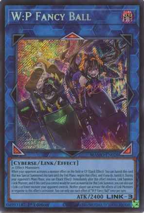 W:P Fancy Ball (Secret Rare) (MAMO-EN028) - Secret Rare - Magnificent Monsters