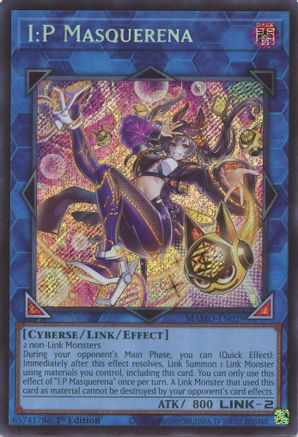 I:P Masquerena (Secret Rare) (MAMO-EN029) - Secret Rare - Magnificent Monsters
