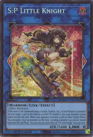 S:P Little Knight (Secret Rare) (MAMO-EN030) - Secret Rare - Magnificent Monsters