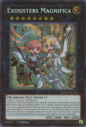 Exosisters Magnifica (Secret Rare) (MAMO-EN036) - Secret Rare - Magnificent Monsters