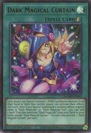 Dark Magical Curtain (MAMO-EN003) - Ultra Rare - Magnificent Monsters