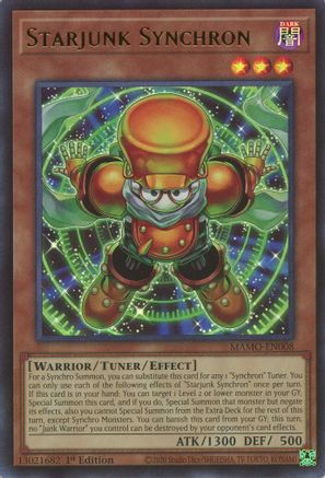 Starjunk Synchron (MAMO-EN008) - Ultra Rare - Magnificent Monsters