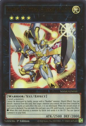 Number 39: Utopia, Emissary of Light (MAMO-EN010) - Ultra Rare - Magnificent Monsters