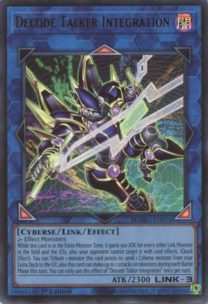 Decode Talker Integration (MAMO-EN016) - Ultra Rare - Magnificent Monsters