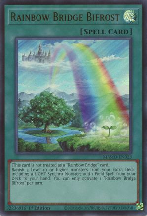 Rainbow Bridge Bifrost (MAMO-EN023) - Ultra Rare - Magnificent Monsters