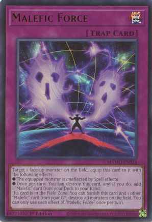 Malefic Force (MAMO-EN024) - Ultra Rare - Magnificent Monsters
