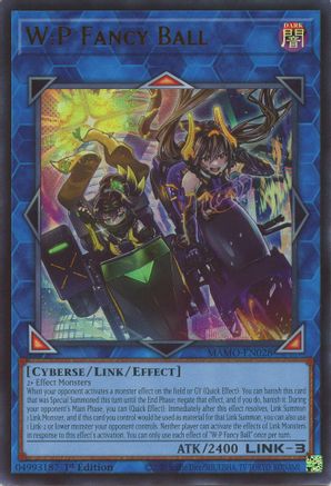 W:P Fancy Ball (MAMO-EN028) - Ultra Rare - Magnificent Monsters