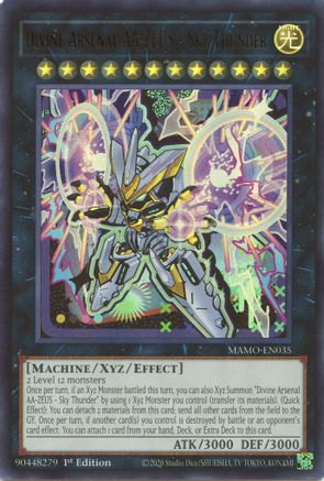 Divine Arsenal AA-ZEUS - Sky Thunder (MAMO-EN035) - Ultra Rare - Magnificent Monsters
