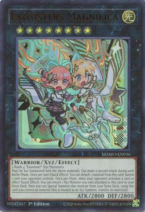 Exosisters Magnifica (MAMO-EN036) - Ultra Rare - Magnificent Monsters