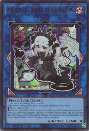 A Bao A Qu, the Lightless Shadow (MAMO-EN038) - Ultra Rare - Magnificent Monsters