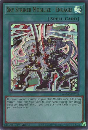 Sky Striker Mobilize - Engage! (MAMO-EN039) - Ultra Rare - Magnificent Monsters