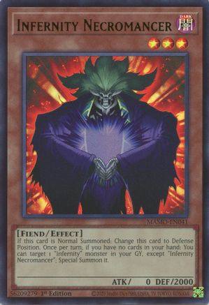 Infernity Necromancer (MAMO-EN041) - Ultra Rare - Magnificent Monsters