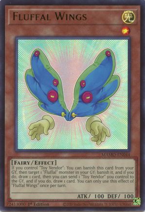 Fluffal Wings (MAMO-EN044) - Ultra Rare - Magnificent Monsters