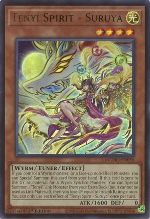 Tenyi Spirit - Suruya (MAMO-EN056) - Ultra Rare - Magnificent Monsters