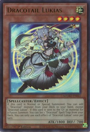 Dracotail Lukias (MAMO-EN061) - Ultra Rare - Magnificent Monsters