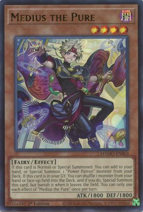 Medius the Pure (MAMO-EN063) - Ultra Rare - Magnificent Monsters