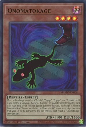 Onomatokage (MAMO-EN064) - Ultra Rare - Magnificent Monsters