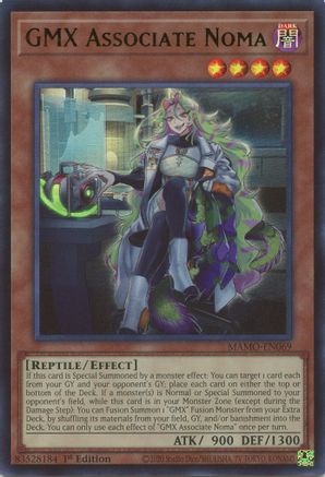GMX Associate Noma (MAMO-EN069) - Ultra Rare - Magnificent Monsters