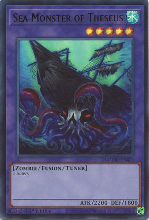 Sea Monster of Theseus (MAMO-EN071) - Ultra Rare - Magnificent Monsters