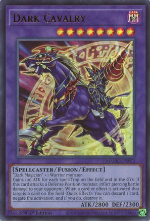Dark Cavalry (MAMO-EN072) - Ultra Rare - Magnificent Monsters