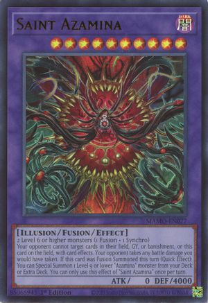 Saint Azamina (MAMO-EN077) - Ultra Rare - Magnificent Monsters