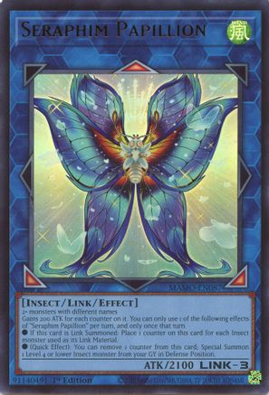Seraphim Papillion (MAMO-EN087) - Ultra Rare - Magnificent Monsters