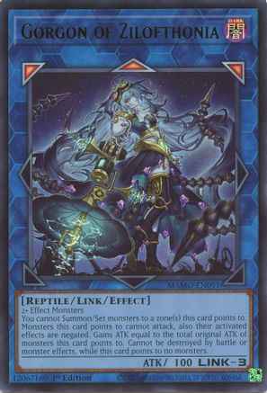 Gorgon of Zilofthonia (MAMO-EN091) - Ultra Rare - Magnificent Monsters