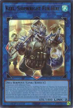 Keel, Shipwright Fur Hire (MAMO-EN092) - Ultra Rare - Magnificent Monsters