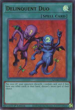 Delinquent Duo (MAMO-EN093) - Ultra Rare - Magnificent Monsters