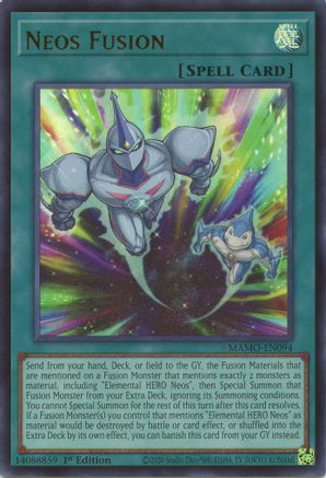 Neos Fusion (MAMO-EN094) - Ultra Rare - Magnificent Monsters