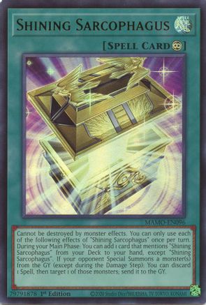 Shining Sarcophagus (MAMO-EN096) - Ultra Rare - Magnificent Monsters