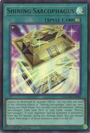 Shining Sarcophagus (MAMO-EN096) - Ultra Rare - Magnificent Monsters