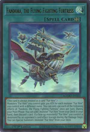 Fandora, the Flying Fighting Furtress (MAMO-EN105) - Ultra Rare - Magnificent Monsters