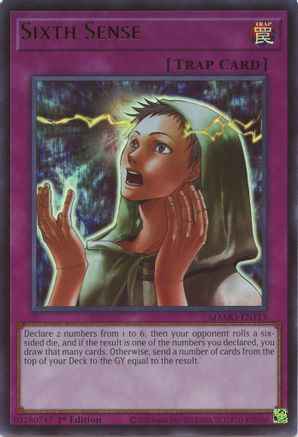 Sixth Sense (MAMO-EN113) - Ultra Rare - Magnificent Monsters