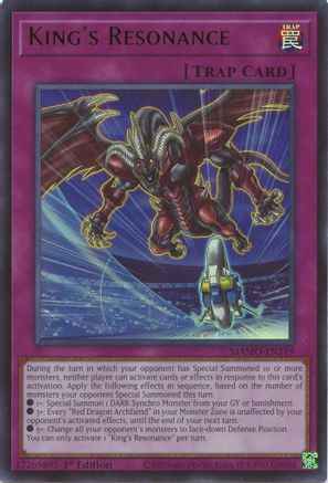 King's Resonance (MAMO-EN119) - Ultra Rare - Magnificent Monsters
