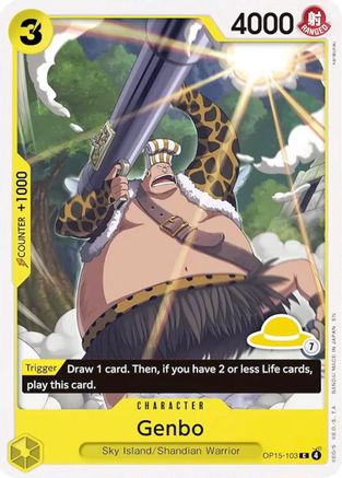 Genbo (Luffy Deck) (OP15-103) - Normal Common - Set Sail Deck Set