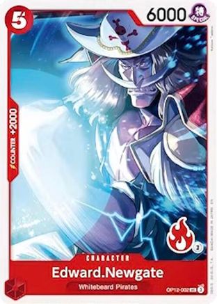 Edward.Newgate (Ace Deck) (OP12-002) - Normal Uncommon - Set Sail Deck Set
