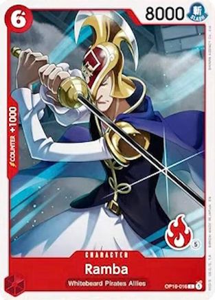 Ramba (Ace Deck) (OP16-016) - Normal Common - Set Sail Deck Set
