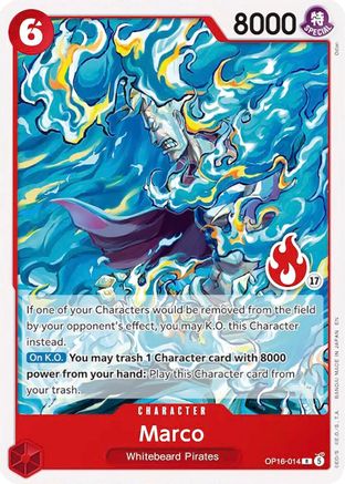 Marco (Ace Deck) (OP16-014) - Normal Rare - Set Sail Deck Set