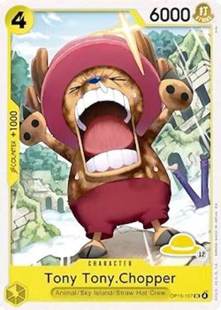 Tony Tony.Chopper (Luffy Deck) (OP15-107) - Normal Uncommon - Set Sail Deck Set