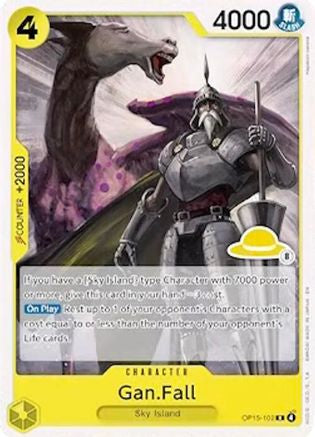 Gan.Fall (Luffy Deck) (OP15-102) - Normal Rare - Set Sail Deck Set