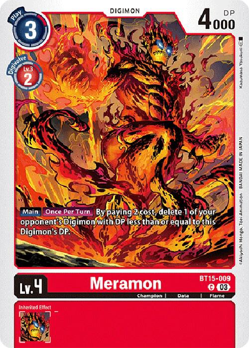 Meramon BT15-009 C (Exceed Apocalypse) 