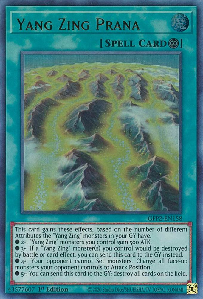 Yang Zing Prana GFP2-EN158 (Ghosts From the Past: The 2nd Haunting)  - 1st Edition