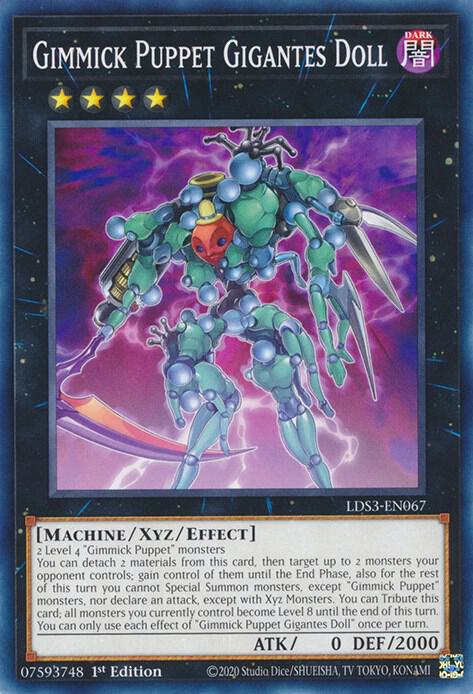 Gimmick Puppet Gigantes Doll LDS3-EN067 (Legendary Duelists: Season 3)  - 1st Edition