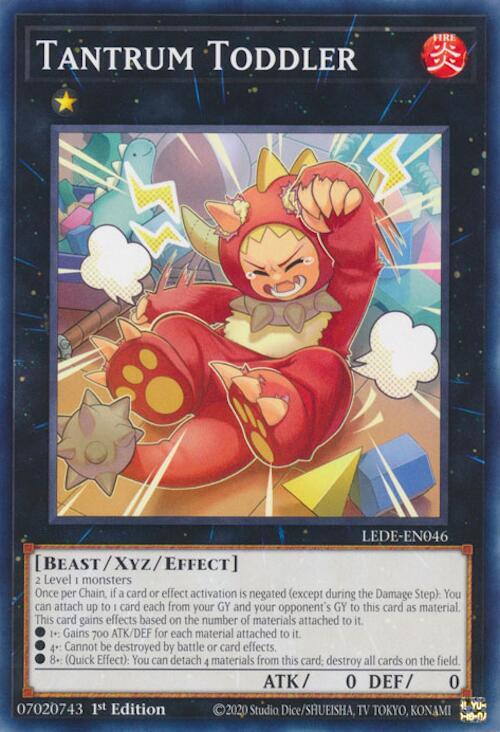 Tantrum Toddler LEDE-EN046 (Legacy of Destruction)  - 1st Edition