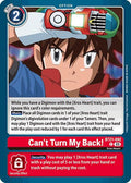 Cant Turn My Back BT21-092 C (World Convergence) 