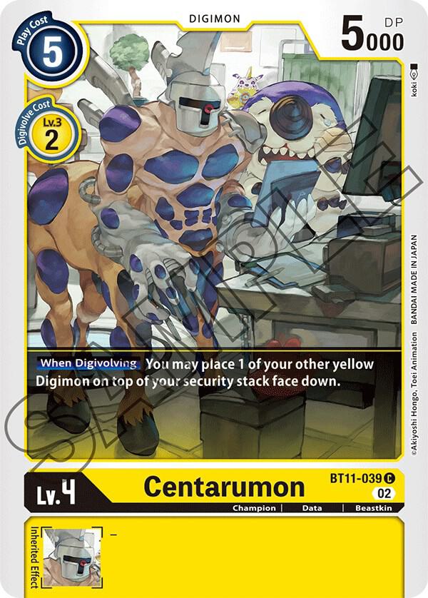 Centarumon BT11-039 C (Dimensional Phase) 