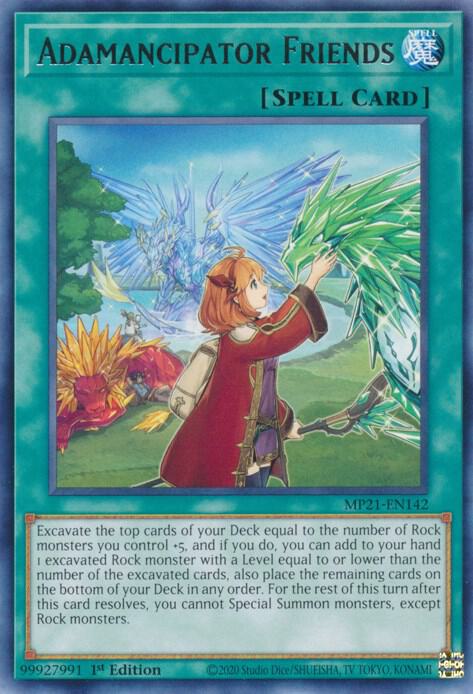 Adamancipator Friends MP21-EN142 (2021 Tin of Ancient Battles)  - 1st Edition