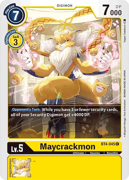 Maycrackmon BT4-045 C (Great Legend) 